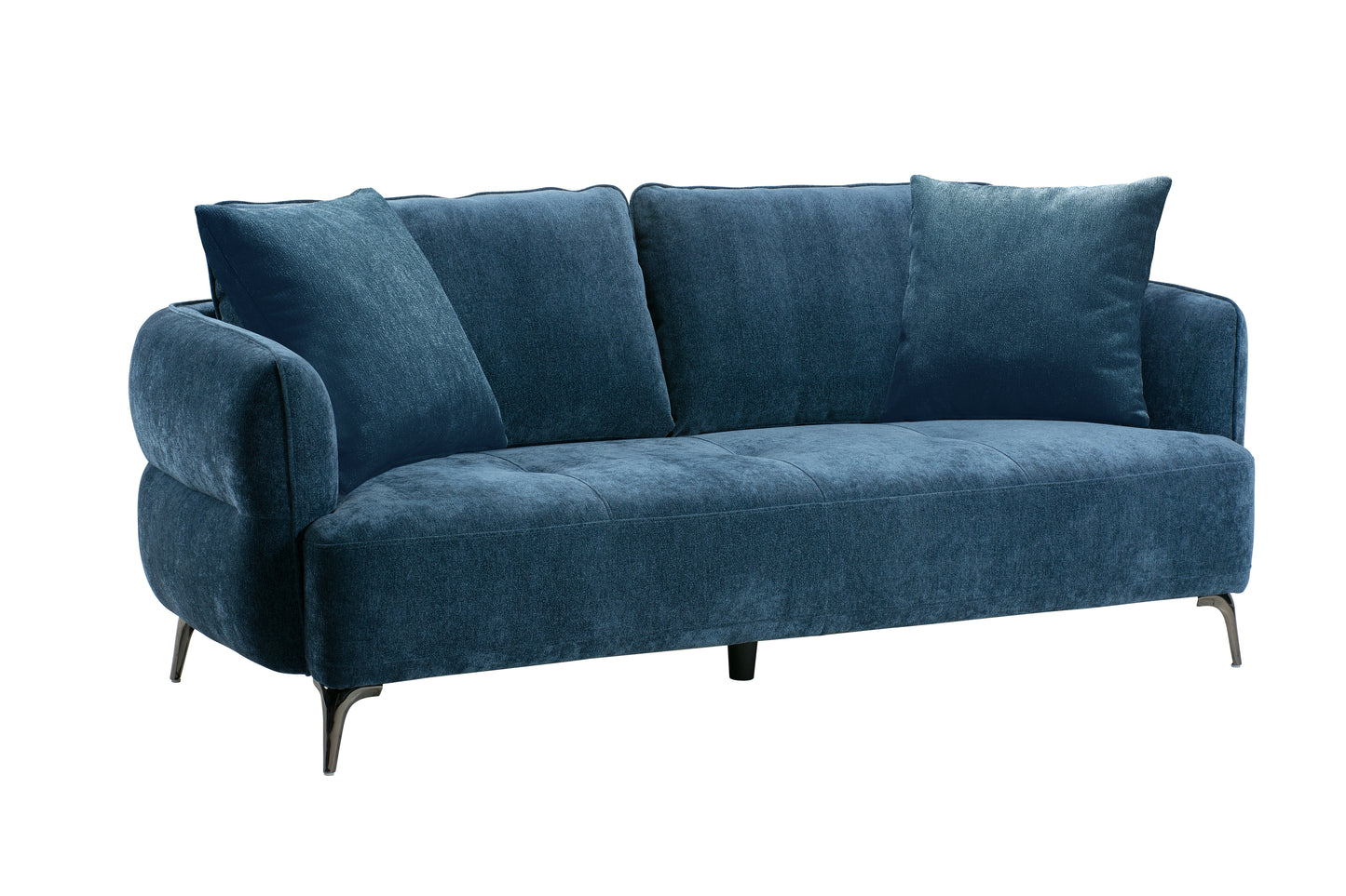 FS-2408 Navy 3 Seater Sofa