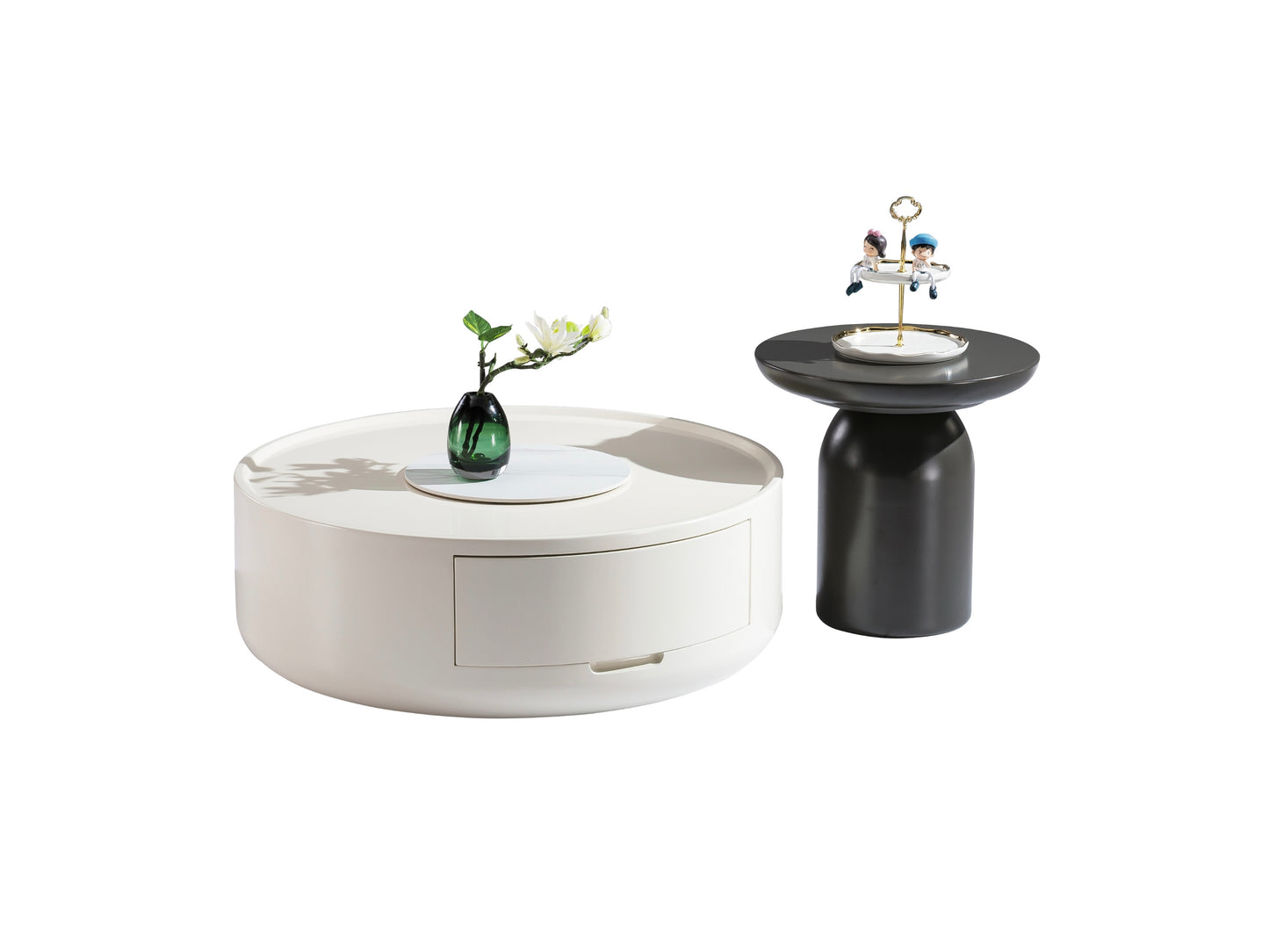 CL-CT8123 Creamy coffee table set