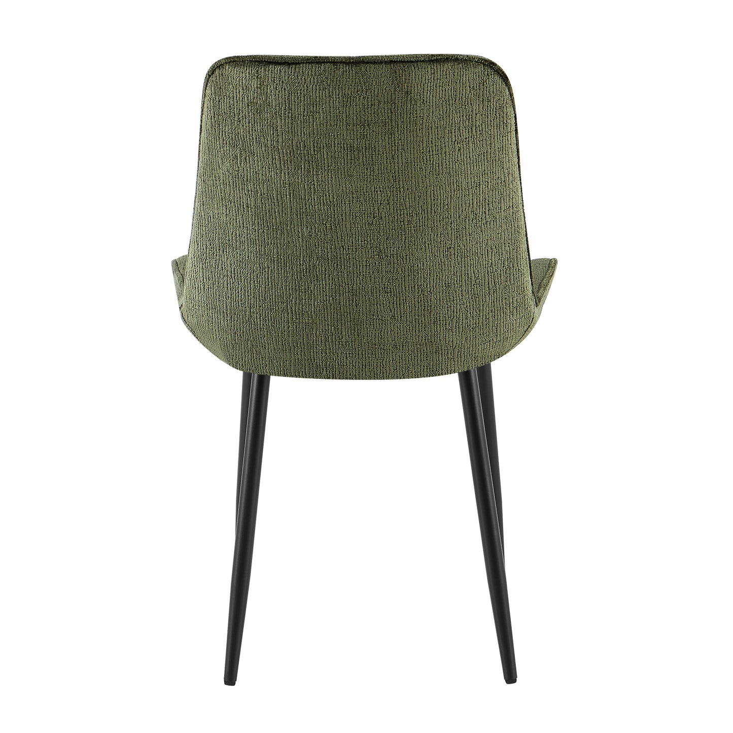 Olive Green Velvet Dining Chair - 25A06