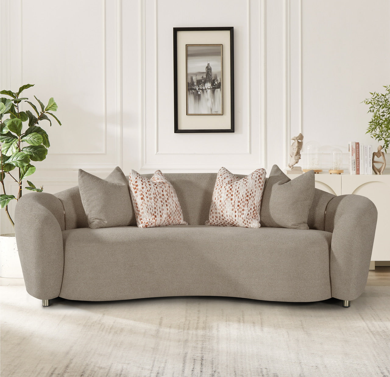 Curved 3 Seater sofa - CL8090