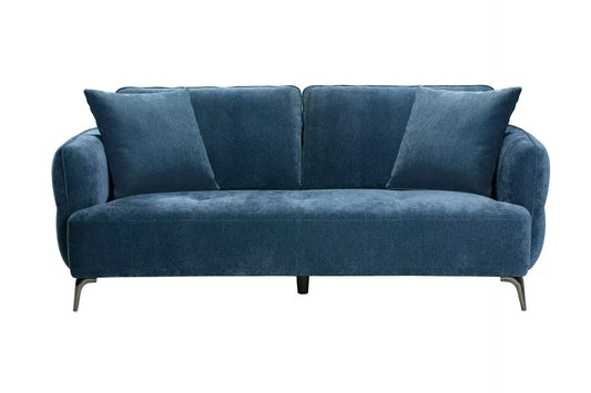 FS-2408 Navy 3 Seater Sofa