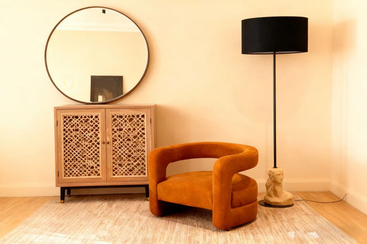 Velvet Halo Lounge Chair - CL056