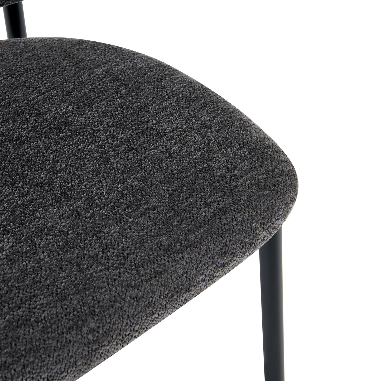 Dark Grey Fabric Bar Stool - CL-45L