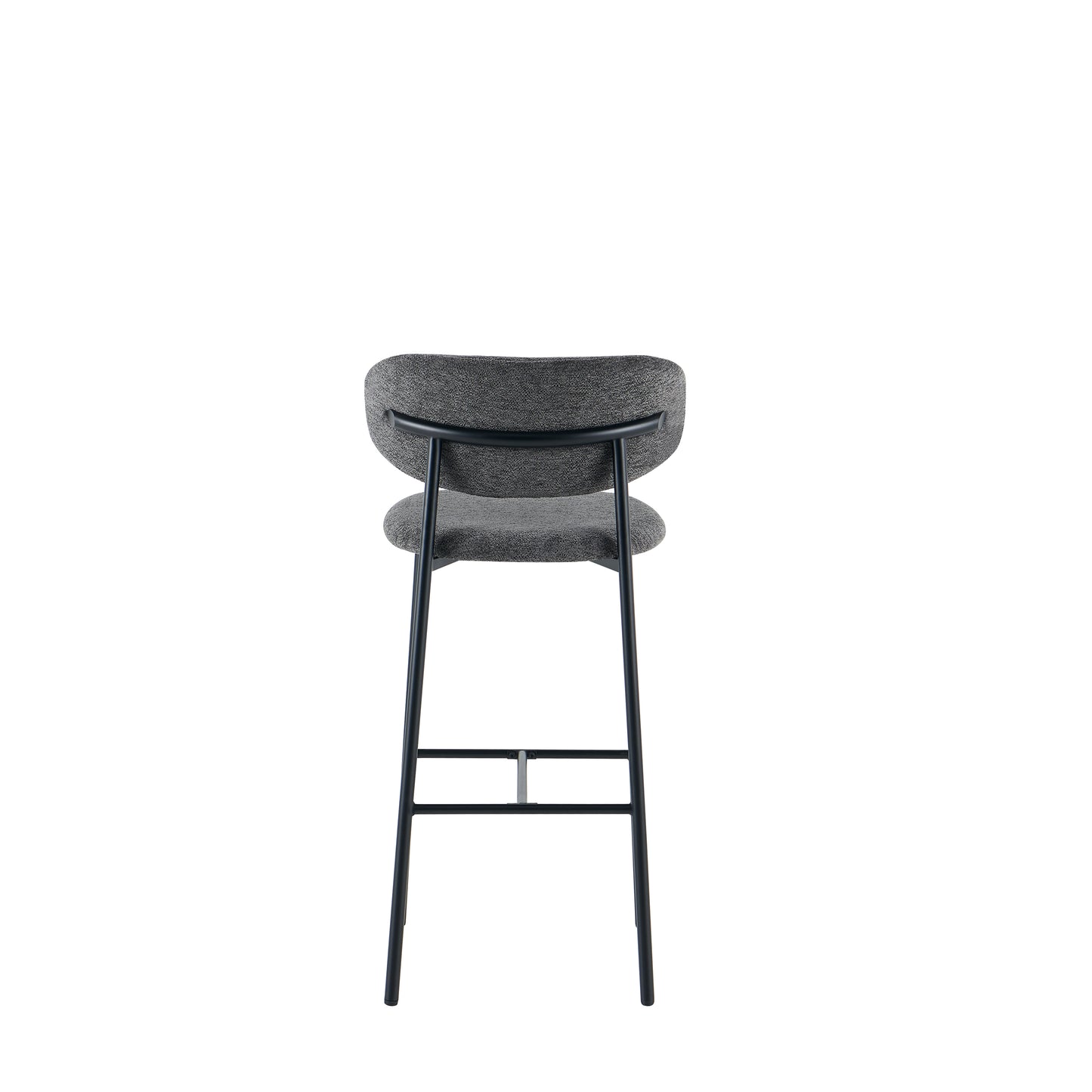 Dark Grey Fabric Bar Stool - CL-45L