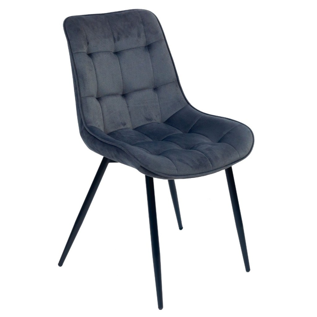 Grey Velvet Dining Chair - DC01