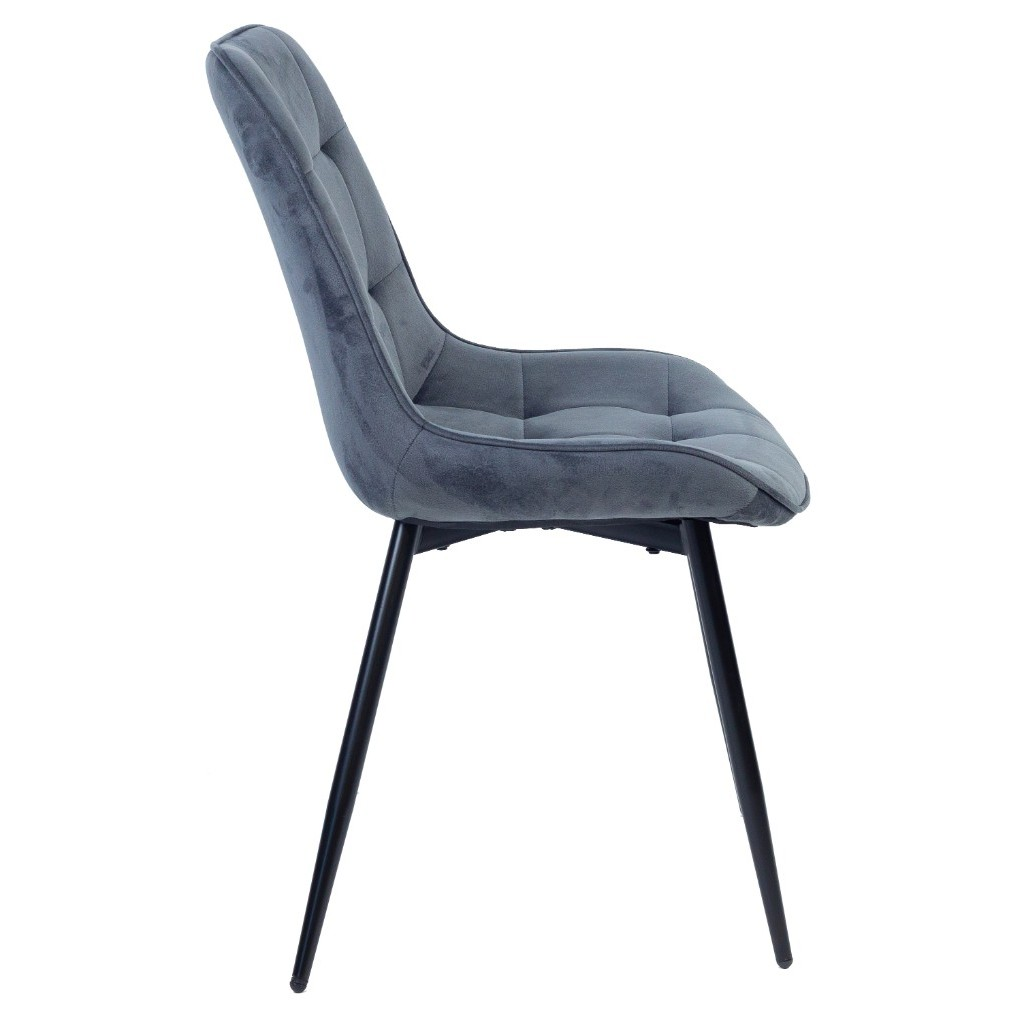 Grey Velvet Dining Chair - DC01