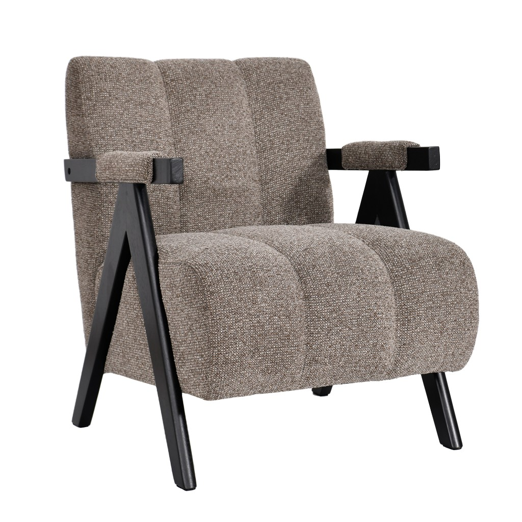 Fabric Accent Chair & Stool