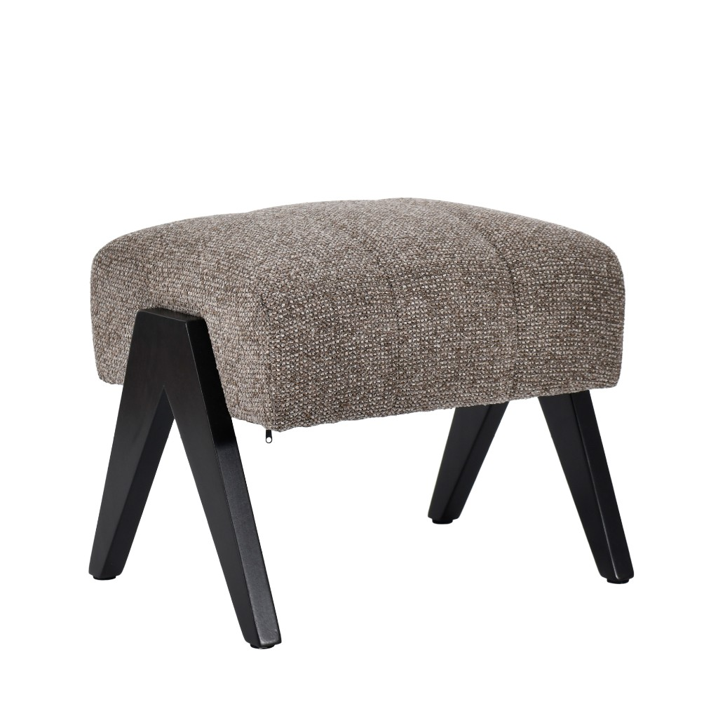 Fabric Accent Chair & Stool