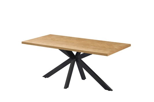 Solid Wood Veneer Dining Table - CL1516A