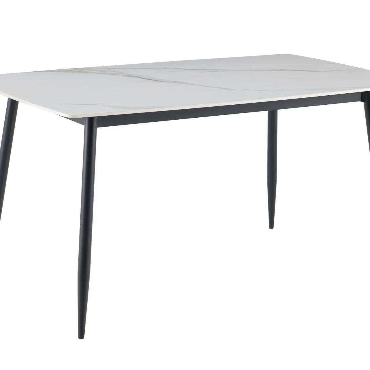 White Slate-Effect Dining Table - CL-DT01-150