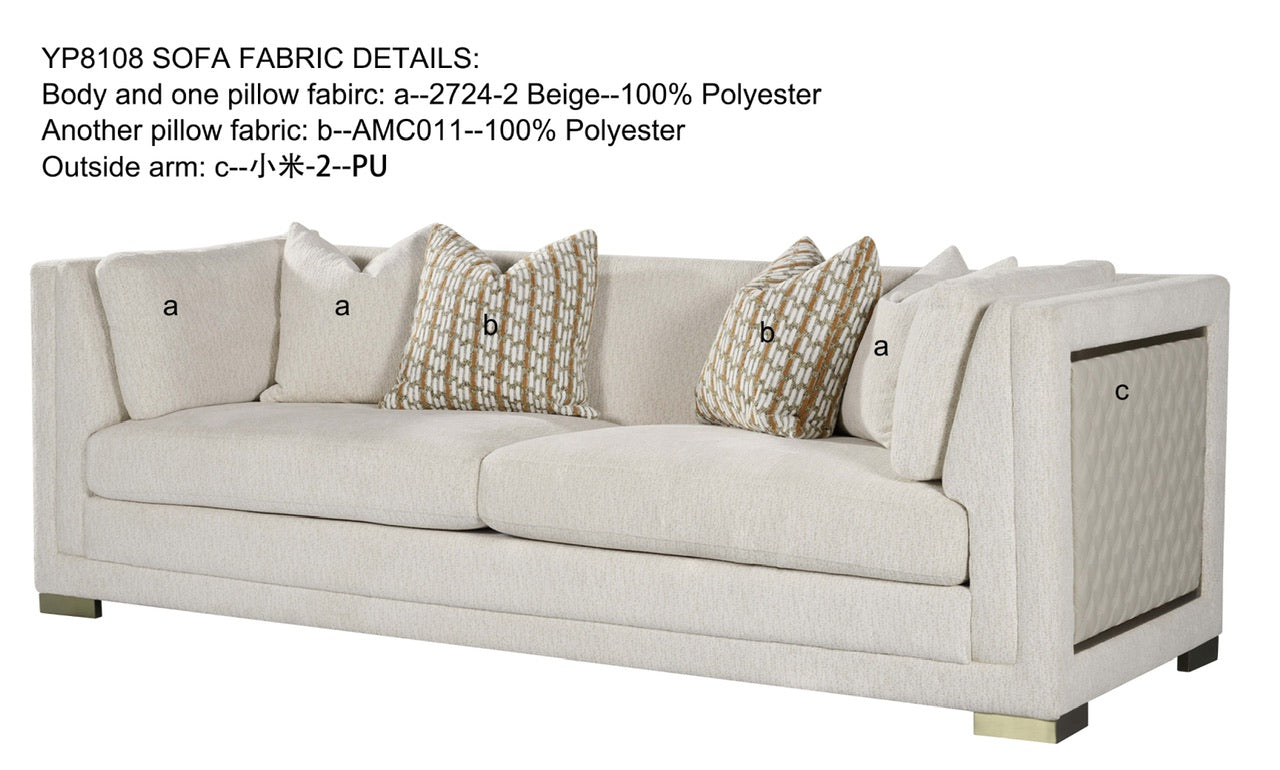 Luxury 3 Seater Sofa - CL8108