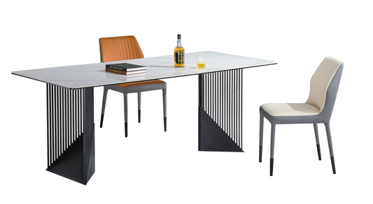 6129 Straight-Edged Dining Table