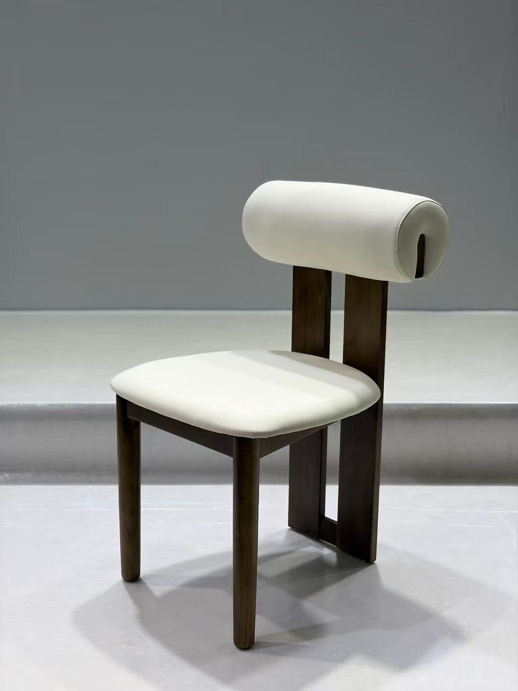 Cream Fabric Dining Chair‑Y322 (Set of 2)