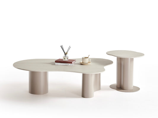 CL-CT856 Travertine coffee table set