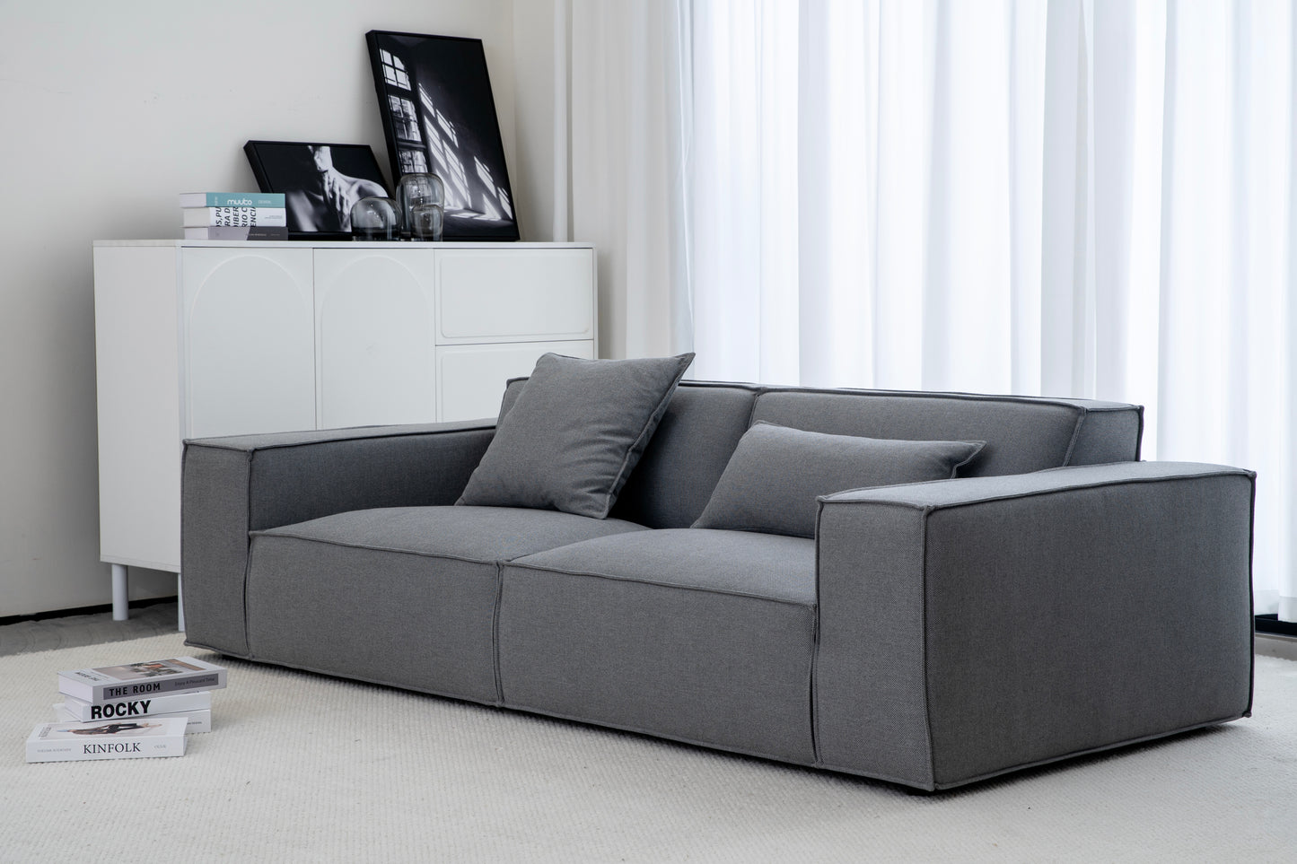 Upright 3 Seater Sofa - CL682