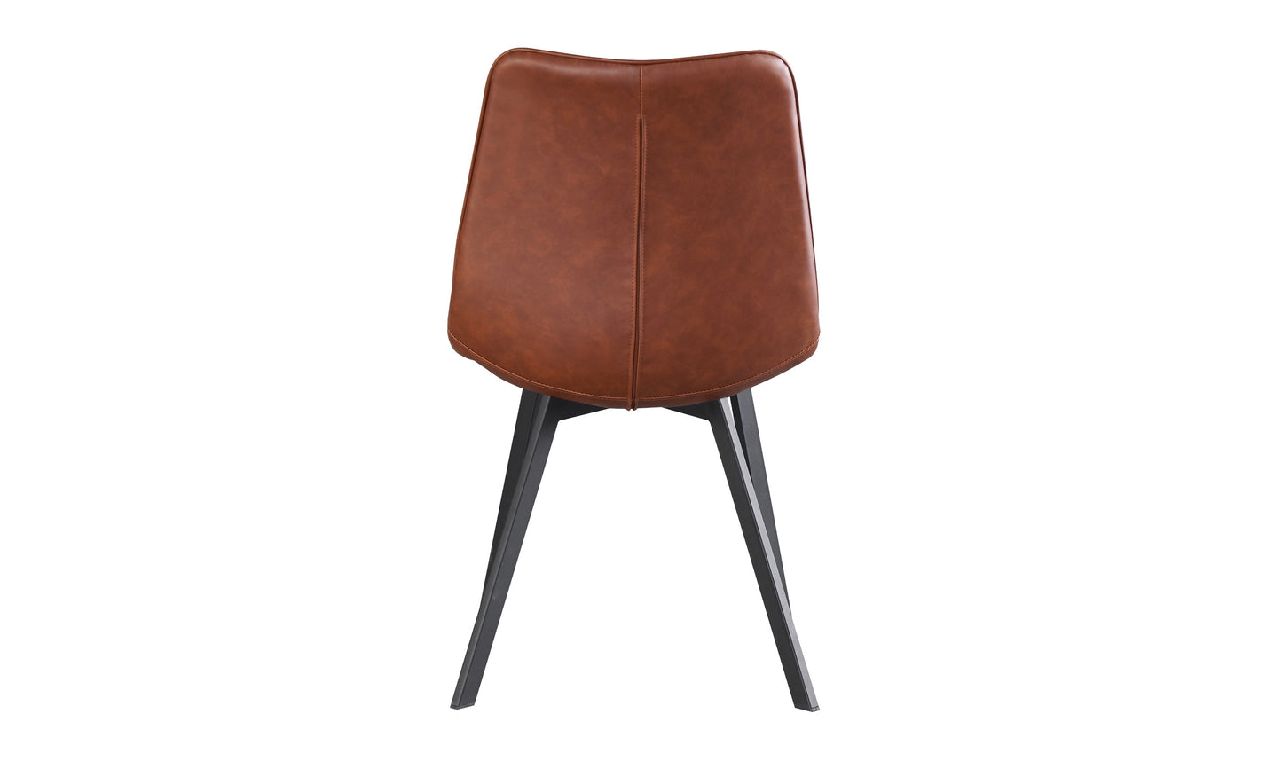 Reddish Brown PU Dining Chair - CL5062