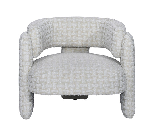 Vanilla Boucle Occasional Chair -- CL23049