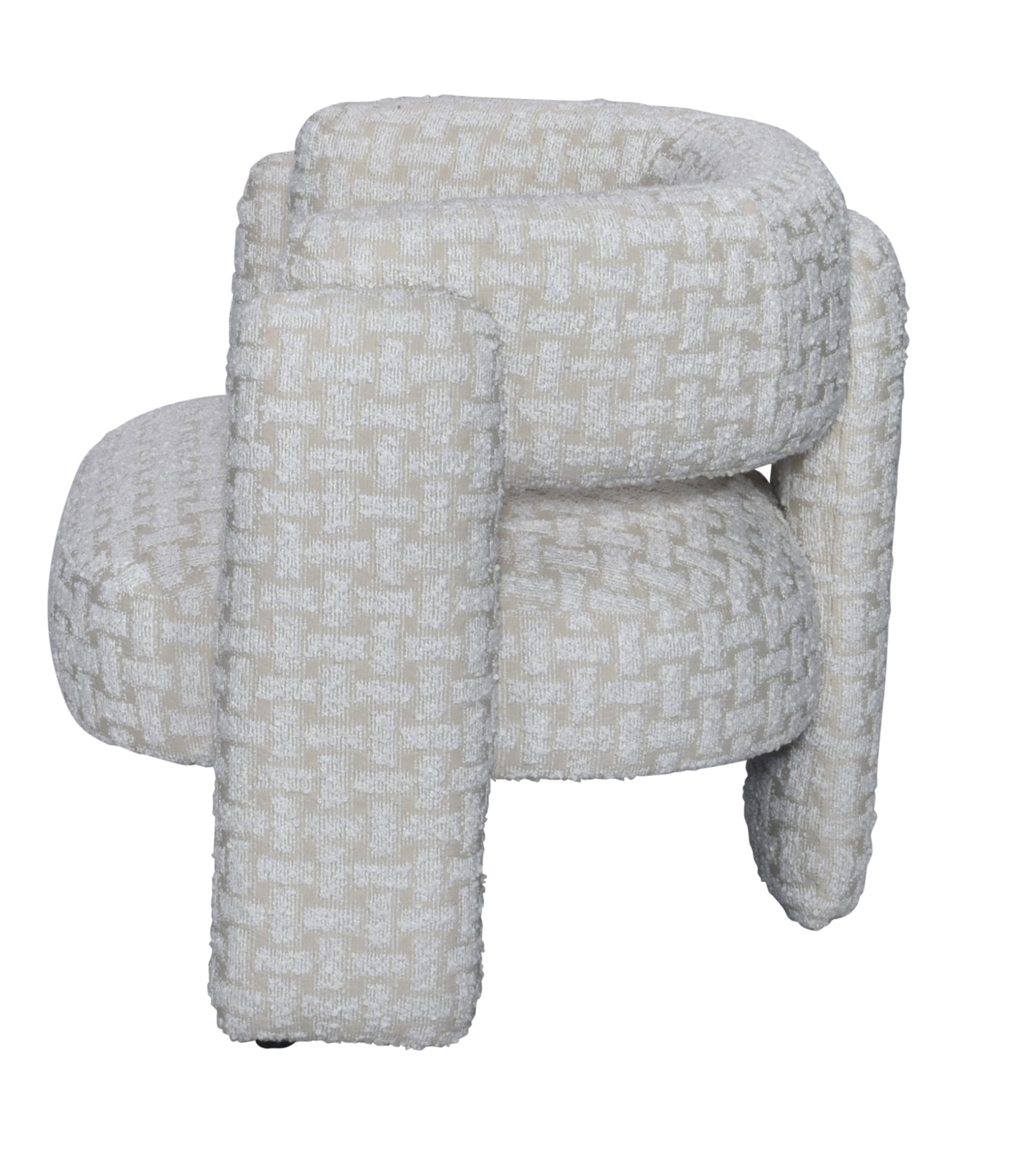 Vanilla Boucle Occasional Chair -- CL23049